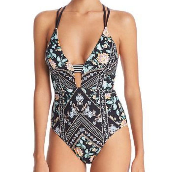 Nanette Lepore Other - NWT! Nanette Lepore Printed One Piece Swimsuit